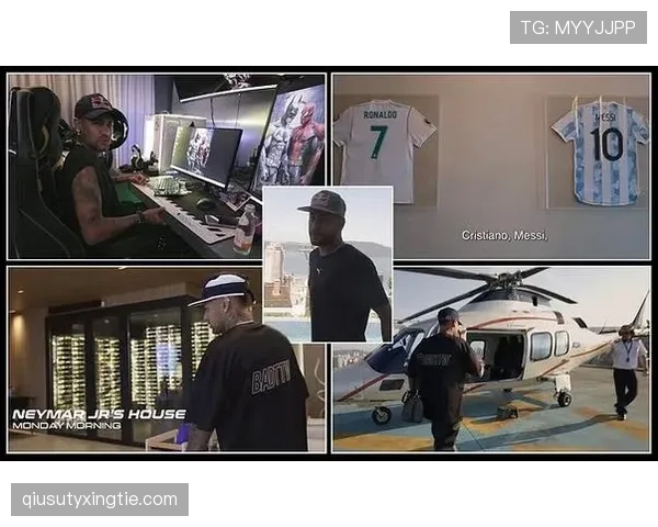 内马尔又在豪宅里打游戏，旁边助理手里的账单都快能买辆跑车了吧？